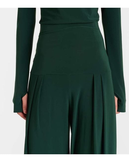 Pantalon Ample Norma Kamali en coloris Green