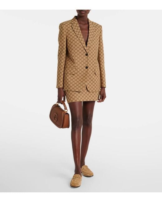 Mocassini Jordaan di Gucci in Natural