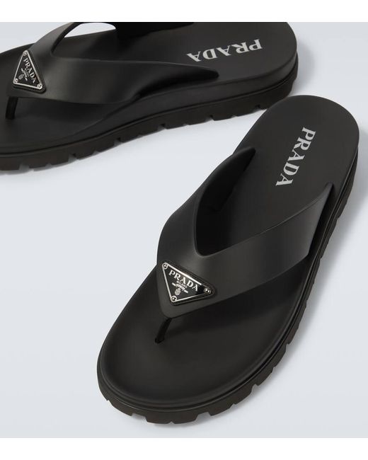 Prada Sandalen in Black für Herren
