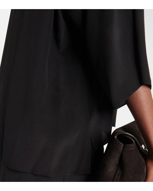 FFORME Black Zenni Silk T-Shirt