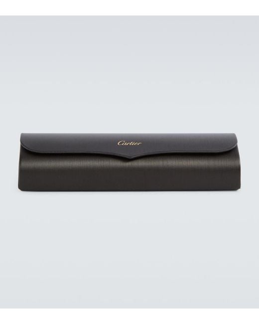 Cartier Brown Square Glasses for men