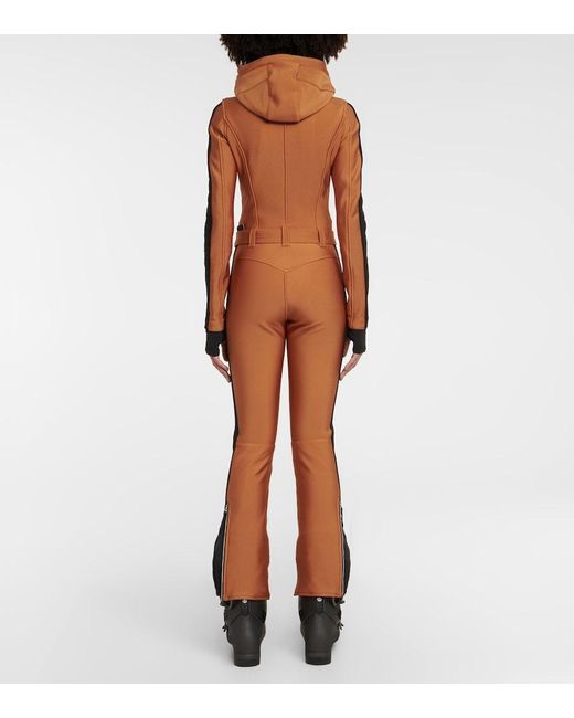 Jet Set Brown Magic Ghoster Glam Ski Suit
