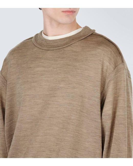 Undercover Sweatshirt aus Wolle in Natural für Herren