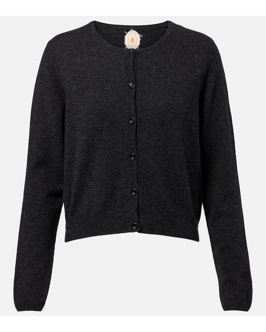 Jardin Des Orangers Black Cashmere Cardigan