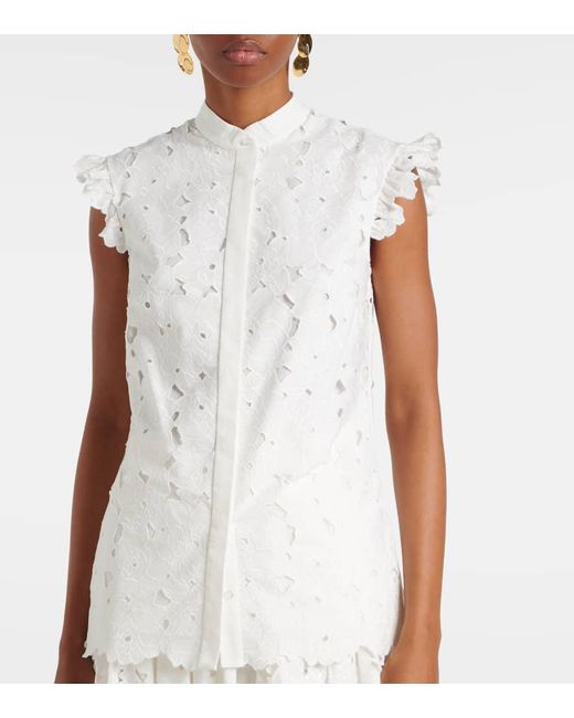 Camicia di Erdem in White