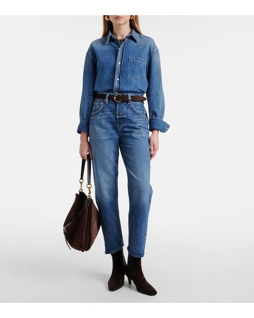 Citizens of Humanity Blue Dahlia Tapered Jeans