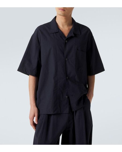 Studio Nicholson Blue Agios Cotton Shirt for men