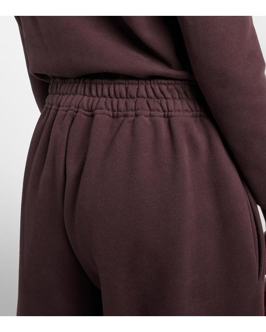 Magda Butrym Purple Cotton Sweatpants