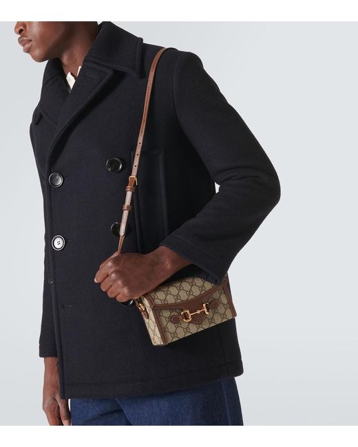 Gucci Multicolor Horsebit 1955 Mini Crossbody Bag for men