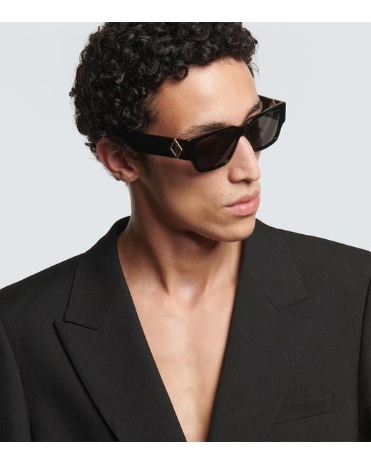 Dior Gray Cd Diamond S5I Rectangular Sunglasses for men
