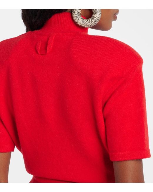 Abito Corto di Jacquemus in Red