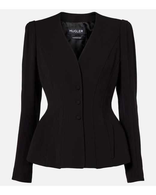 Mugler Black Blazer Re/Edit
