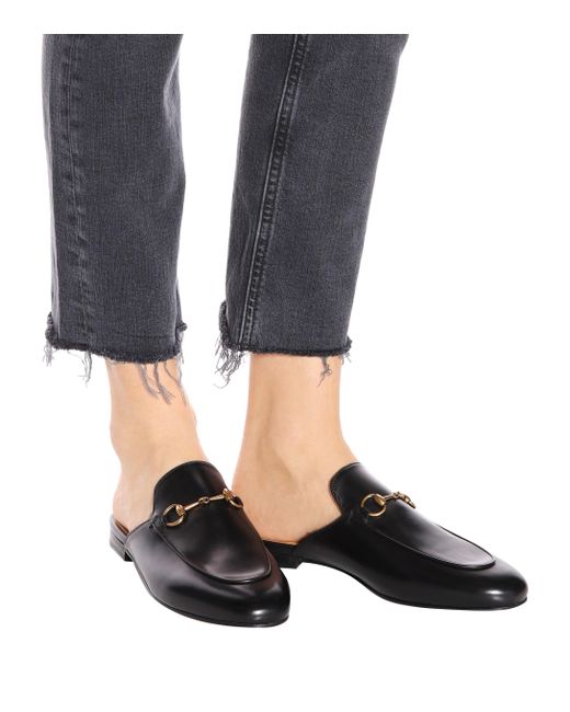 gucci black slippers