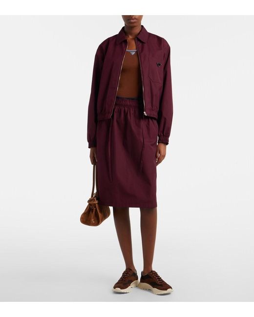 Prada Brown Suede Sneakers
