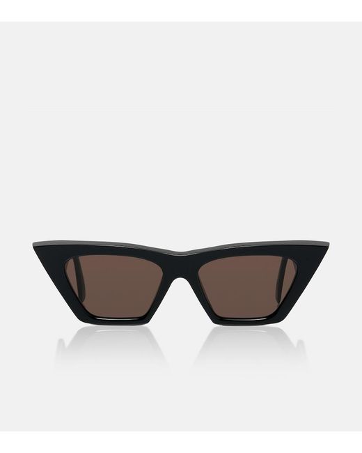 Phoebe Philo Black Peak Cat-Eye Sunglasses