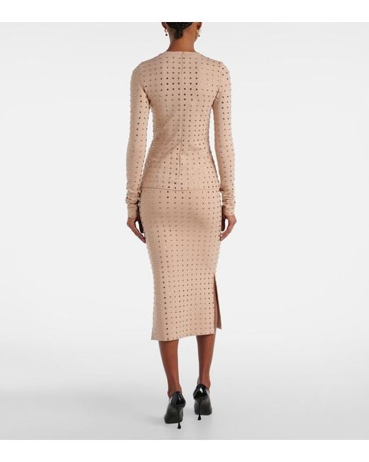 Sportmax Natural Negus Embellished Top