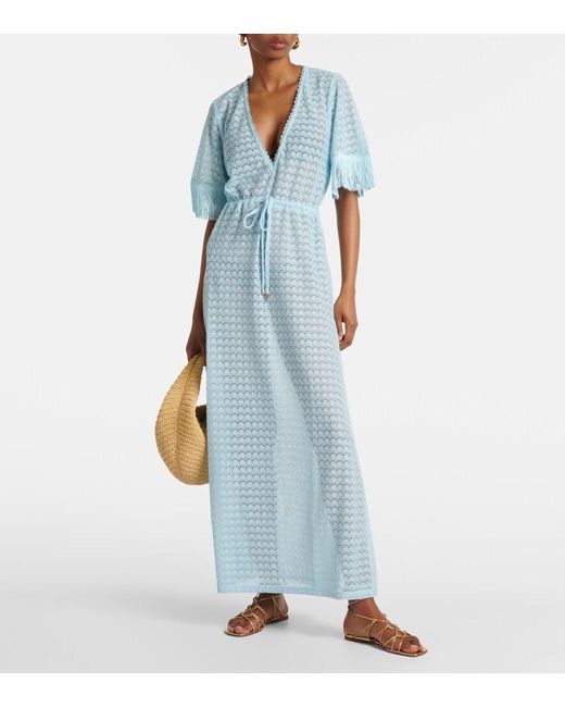 Melissa Odabash Blue Phoebe Beach Cover-Up