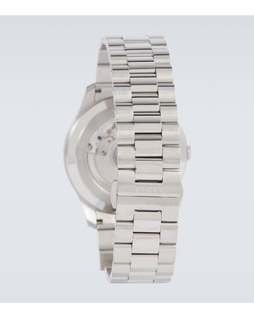 Gucci Metallic G-timeless 40mm Steel Watch for men