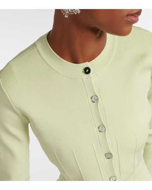 Galvan Green Atalanta Cardigan