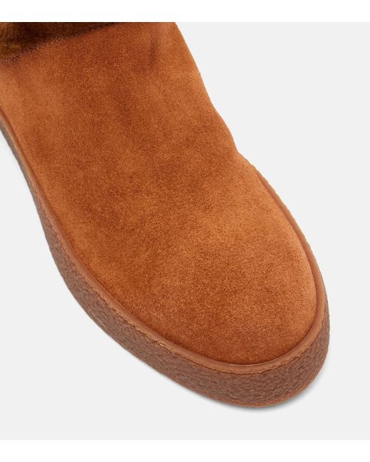 Botines Lucerne De Ante Bogner de color Brown