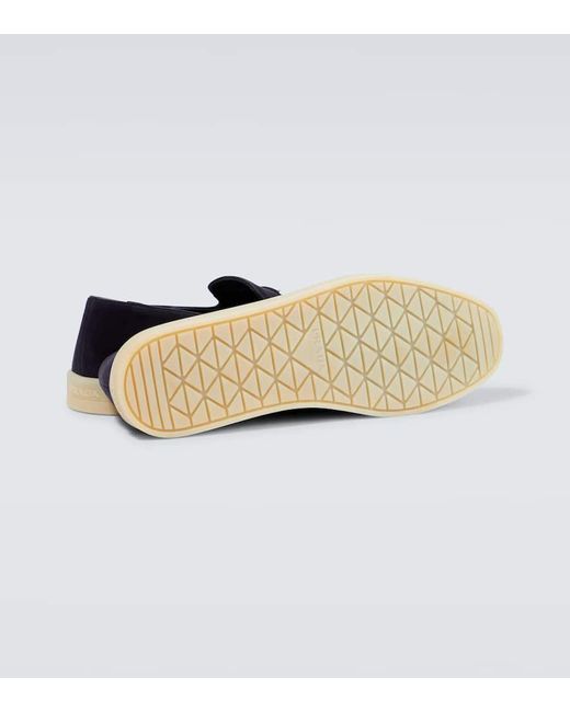 Prada Blue Loafers for men