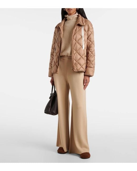 Max Mara Brown The Cube Daunenjacke Pisoft