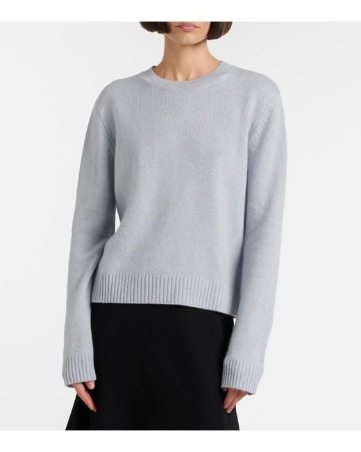 Lisa Yang Blue Mable Cashmere Sweater