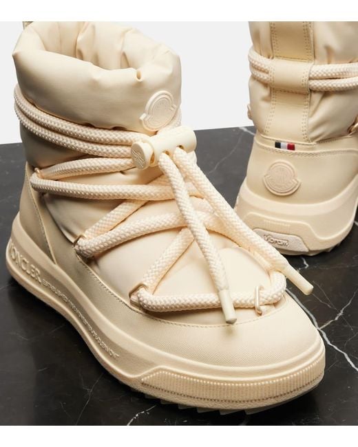 Moncler Natural Schneestiefel Monpulse Mid