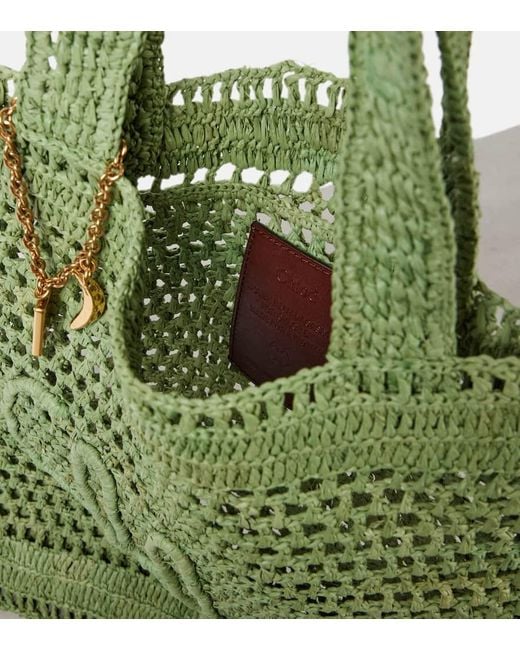 Chloé Green Tote Summer Banana