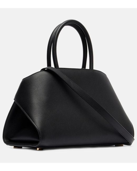 Ferragamo Black Tote Bag Hug Aus Leder