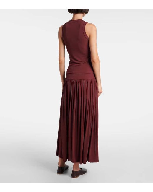 AYA MUSE Red Jersey Tank Top