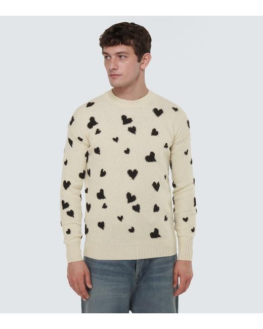 Marni Natural Wool And Alpaca Sweater for men