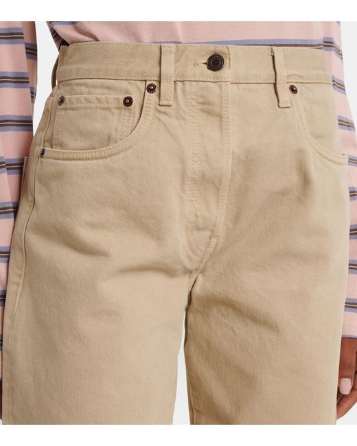 Jean Straight Prada en coloris Natural