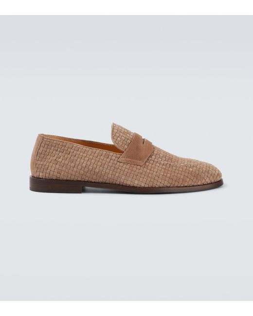 Mocassini di Brunello Cucinelli in Brown da Uomo
