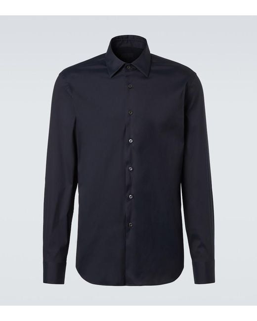Camicia di Prada in Blue da Uomo