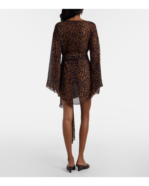 ViX Brown X Rosie Huntington-Whitely Tammy Beach Dress