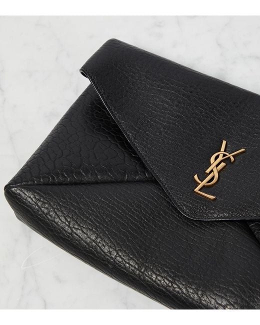 Pouch A Busta Cassandre di Saint Laurent in Black