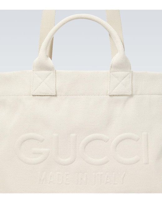 Gucci Tote aus Canvas in White für Herren