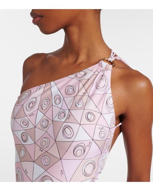 Emilio Pucci Pink Occhi Swimsuit