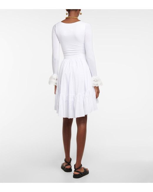 Robe Maise Caroline Constas en coloris White