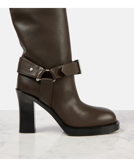 Stivali Cuissardes di Burberry in Brown