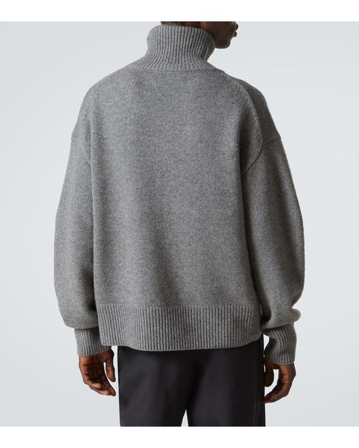 Jersey De Cuello Alto Mr World's End arch4 de hombre de color Gray