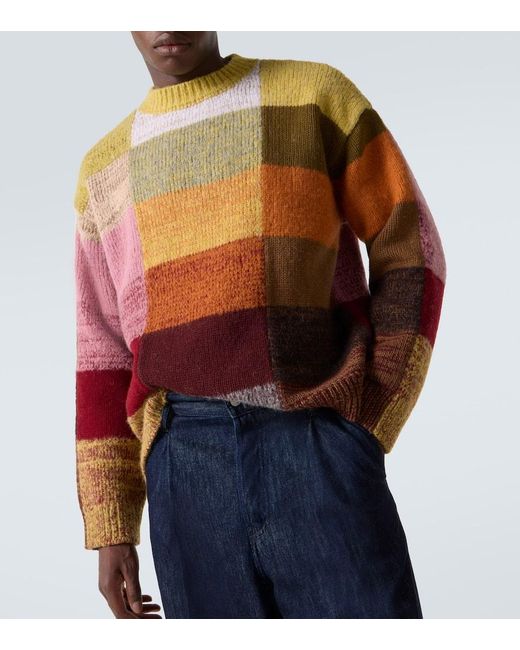 Pullover di Dries Van Noten in Orange da Uomo