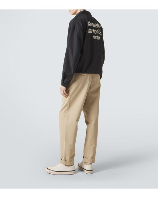 Visvim Blue Somer Silk And Wool Jacket for men