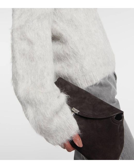 Totême  Gray Alpaca-blend Sweater