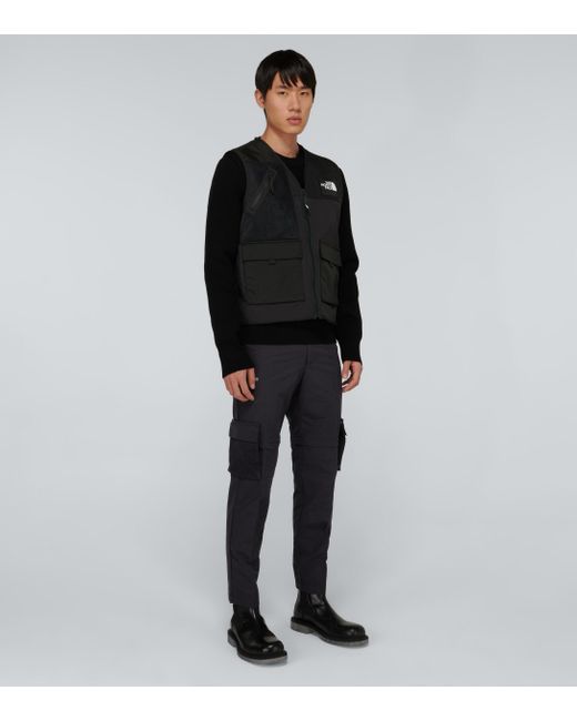 men's black north face cargo pants