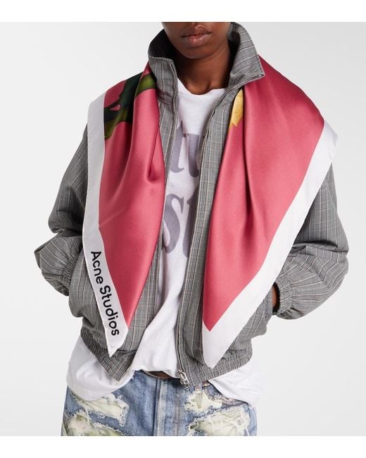 Sciarpa di Acne in Pink