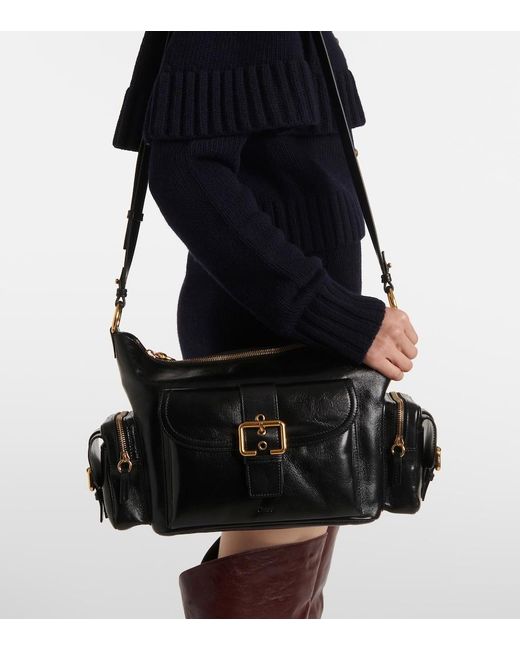 Chloé Black Medium Leather Camera Bag