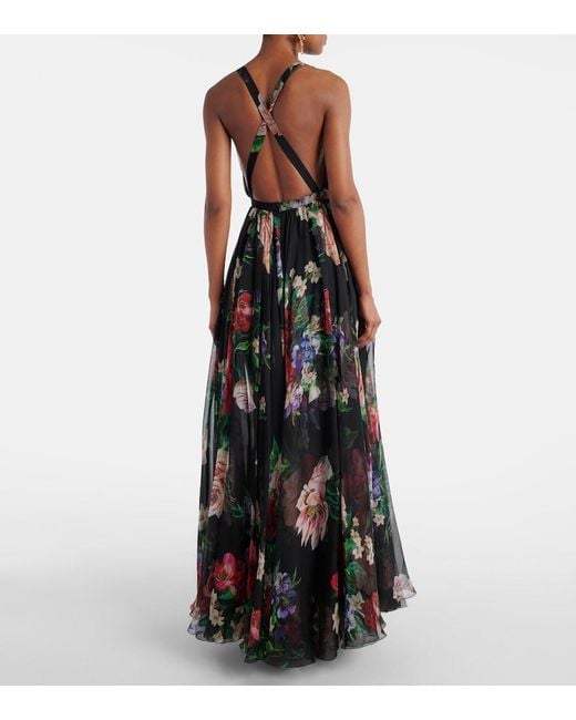 Dolce & Gabbana Black Long Dress
