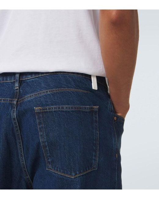 Jil Sander Blue Straight Jeans for men